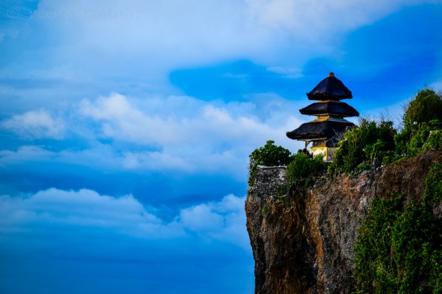 Temple on a Cliff